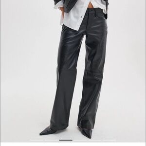 Rag & Bone Saige Leather Pants